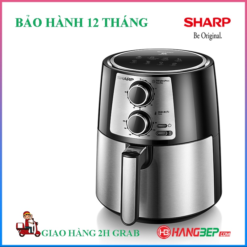 Nồi chiên không dầu Sharp KF-AF42MV-ST 3.5 lít