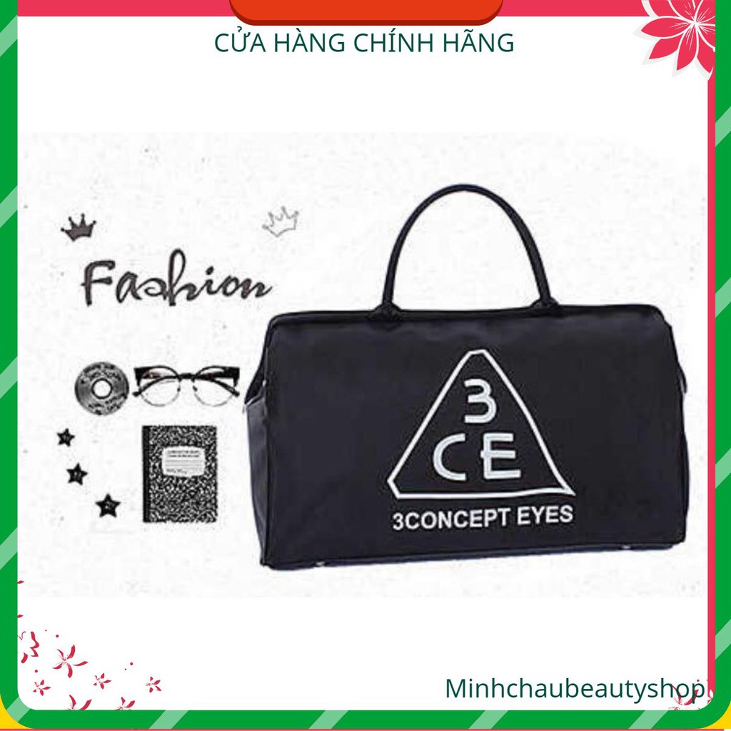 {Size M-L} Túi 3CE đựng đồ làm tóc, phụ kiện Make up- túi du lịch 3CE ngăn nắp gọn gàng