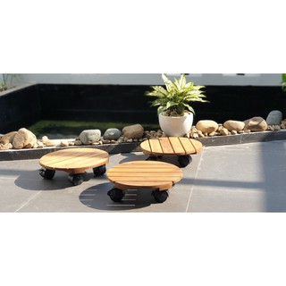 [SALLY SHOP] Combo 2  ĐẾ LÓT CHẬU CÂY CÓ BÁNH XE NHIỀU MÀU SẮC,ĐƯỜNG KÍNH 30CM , HÀNG CHẤT LƯỢNG-