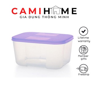 Hộp trữ đông 2.3L Freezermate Tupperware nắp kín khí không thoát mùi nhựa dẻo nguyên sinh