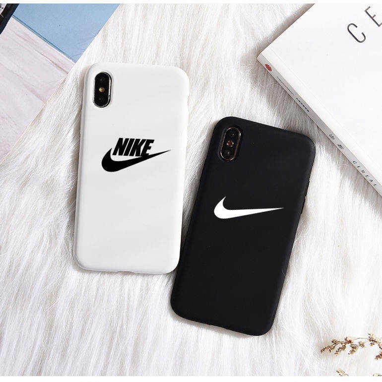 Ốp lưng điện thoại di động Apple 11pro Xsmax Nike 7Plus Nam iphonexR nhỏ mờ XS chống rơi 6s nữ 8plus