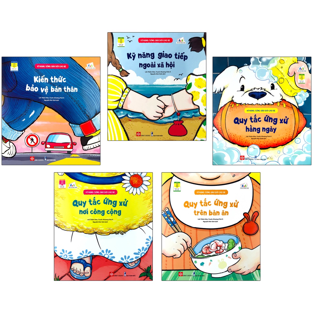 Sách - Kỹ Năng Sống Đầu Đời Cho Bé