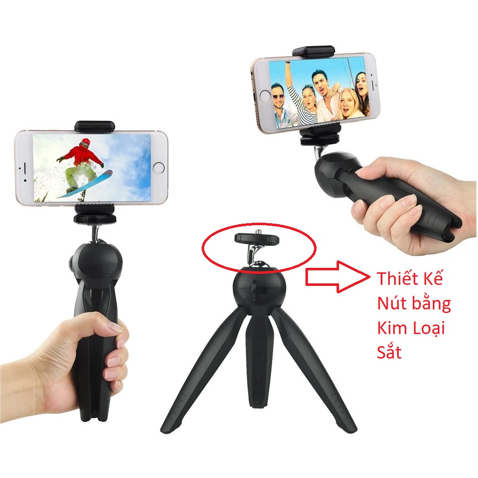 Tripod Yunteng 228 chính hãng kim loại