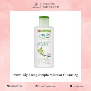 Nước tẩy trang simple 200ml