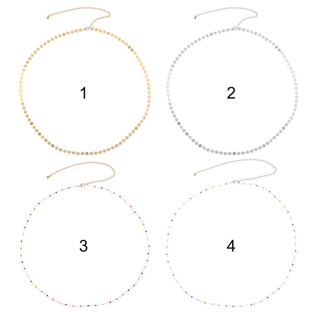 ✣HS✣ Vintage Waist Chain Women Sexy  Belt Aesthetic Belly Chain Streetwear Fashion Summer Jewelry Body Chain Thin Beads Link