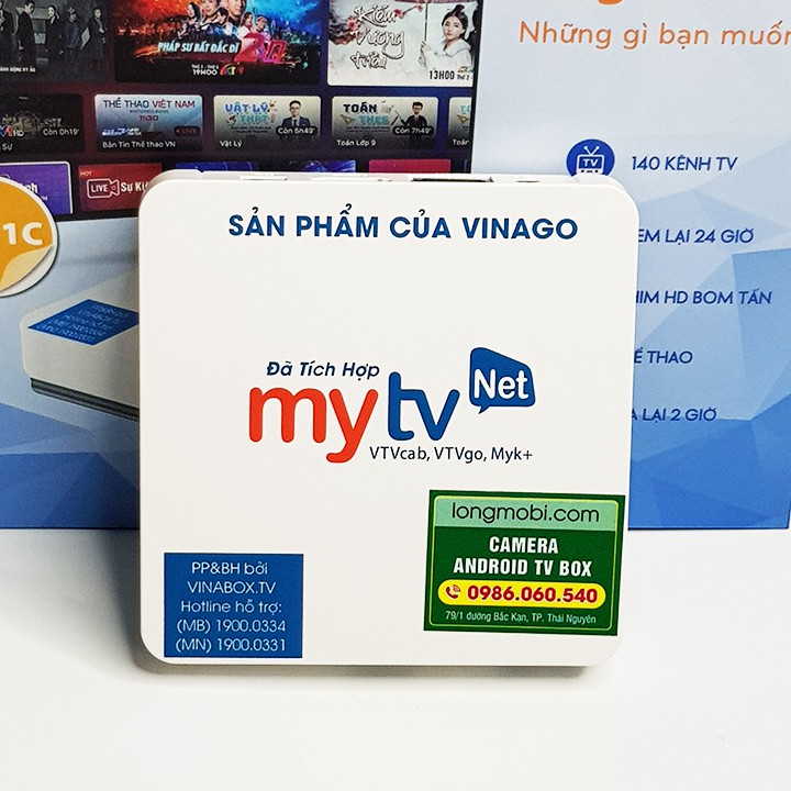 Mytv Net 1C VtvCab On Ram 2GB - Tv Box Xem Truyền Hình 100 Kênh Bản Quyền 2021
