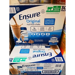 Sữa ensure nước vị socola 237ml x 30 chai
