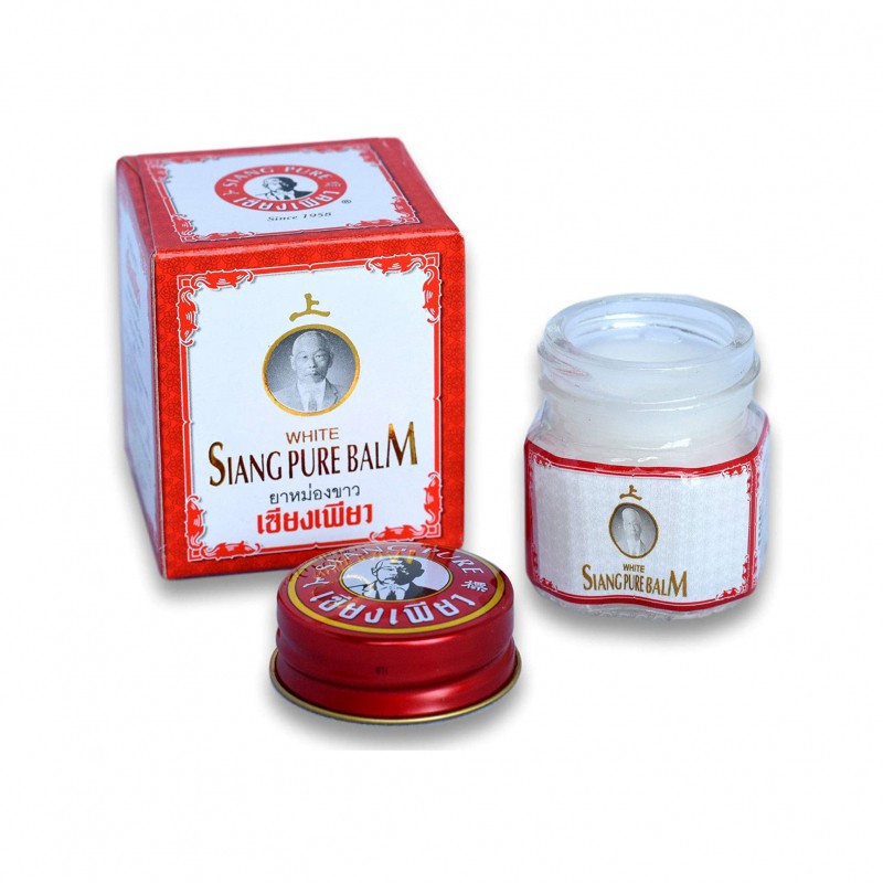 Dầu Cù Là Ông Già Siang Pure Oil Balm 12gr Thái Lan