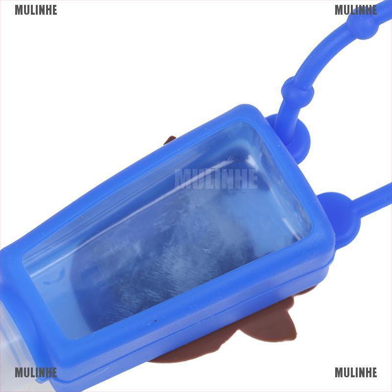 Bình Đựng Nước Rửa Tay Bằng Silicon Kháng Khuẩn Họa Tiết Hoạt Hình Cho Bé