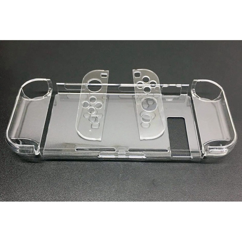 Clear Hard Case Cover Anti-Scratch Protective PC Shell for Nintendo Switch Joy