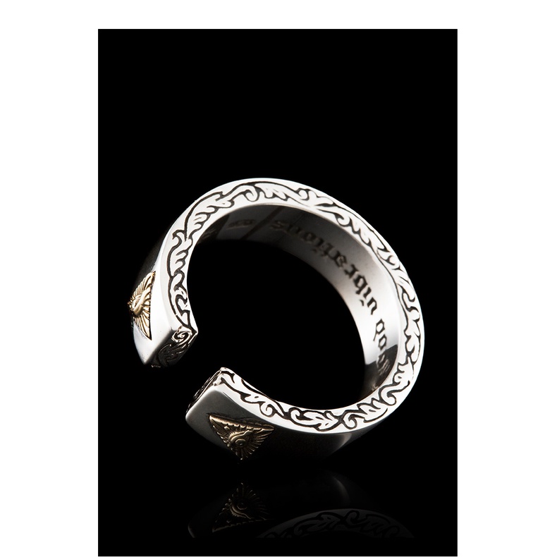 Nhẫn Đeo Tay Họa Tiết Mắt Thần Độc Đáo Cá Tính