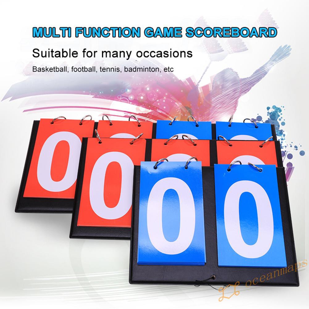 【Popular】2/3/4 Digit Referee Scoreboard Sports Soccer Basketball Tennis Score Tablet