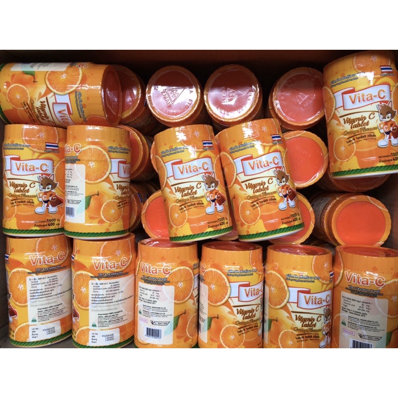 KẸO VITAMIN C THÁI LAN NHIỀU VỊ 1000VIÊN