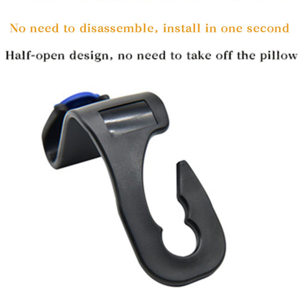 Móc Treo Đồ Gắn Ghế Ngồi Xe Hơi Kiểu Hoạt Hình Sáng Tạo Đa Năng Chất Lượng Cao