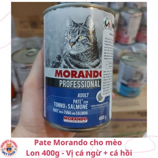 Pate Morando cho mèo lon 400g