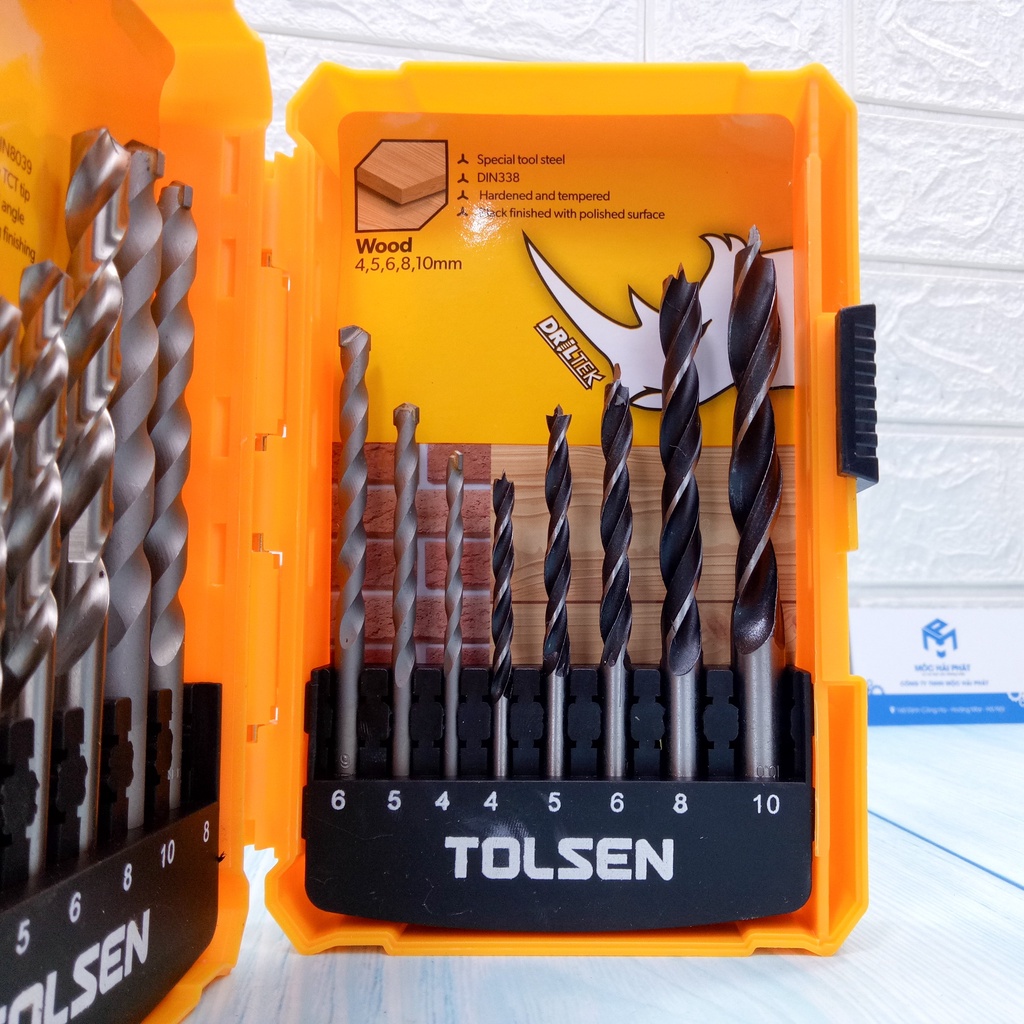 Hộp mũi khoan  Tolsen 75628