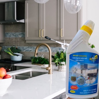 Smart Tẩy dầu mỡ ,lưới hút mùi, xoong nồi .