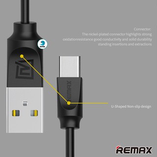 Cáp sạc lò xo Remax Rc-117a cổng Type C