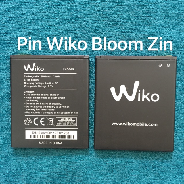 Pin Wiko Bloom