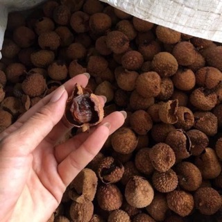 Vải sấy khô vỏ vỡ siêu nhiều dưỡng chất