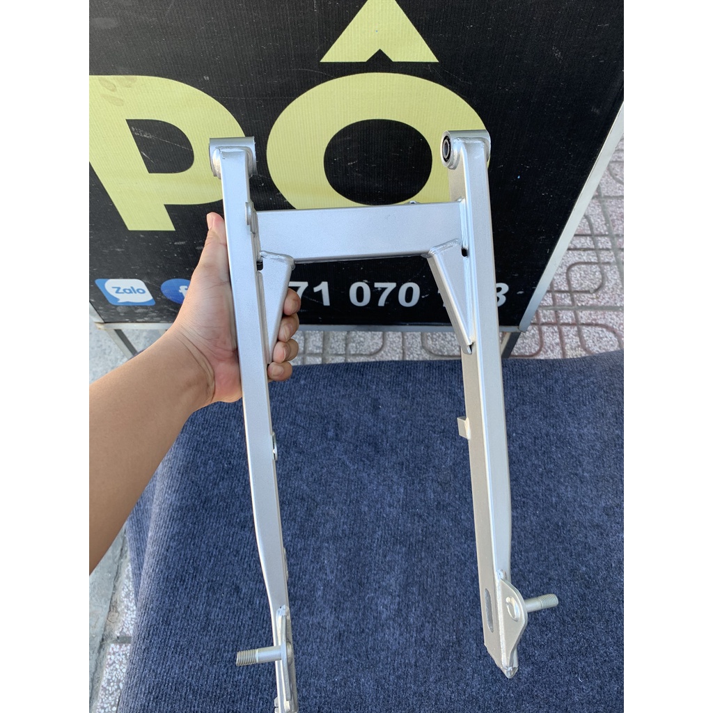 Gấp Wave VD168 chính hãng màu bạc gắn như zin cho wave nhỏ, tặng kèm cao su gấp