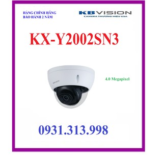 Camera IP Dome hồng ngoại 2.0 Megapixel KBVISION KX-Y2002SN3