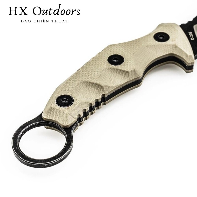 Hx Outdoors Karambit D-205 Dụng cụ sinh tồn đi rừng đi phượt dã ngoại chiến thuật sinh tồn