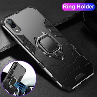 Ốp điện thoại có giá đỡ dạng nhẫn cho huawei p20 p30 lite nova 3i 5 pro honor 10 8x