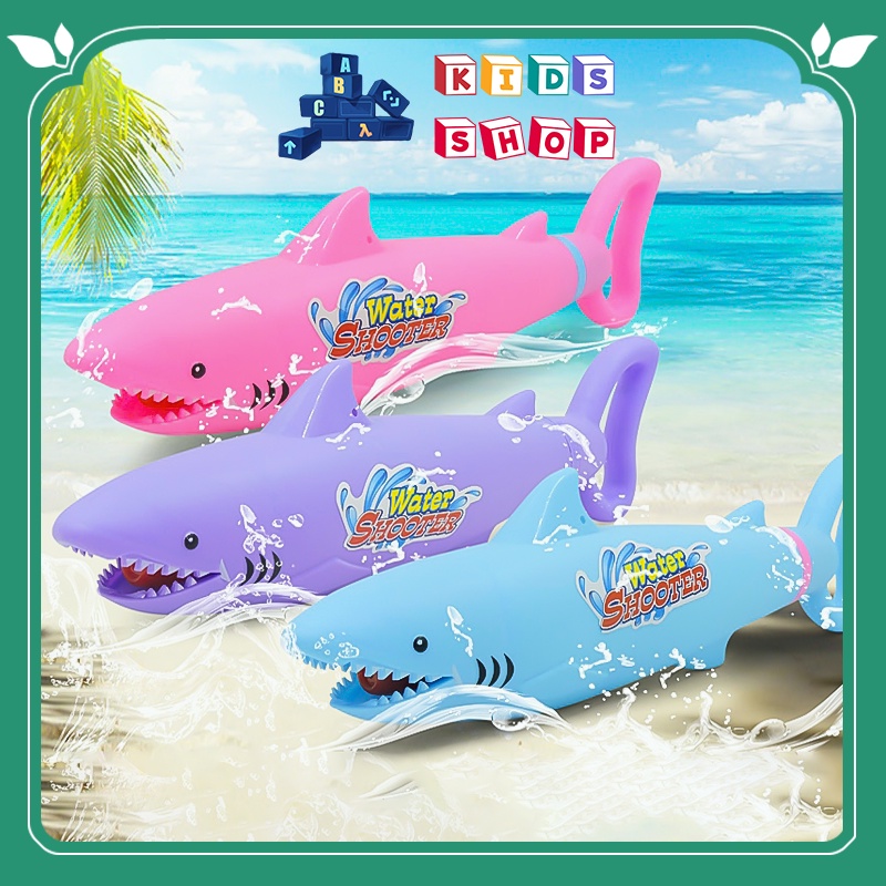 Đồ Chơi Súng Phun Bắn Nước Tốc Độ Mạnh Hình Cá Nhiều Mẫu Cho Trẻ Em Trai Gái Đi Biển Hồ Bơi Mùa Hè | F-KIDS