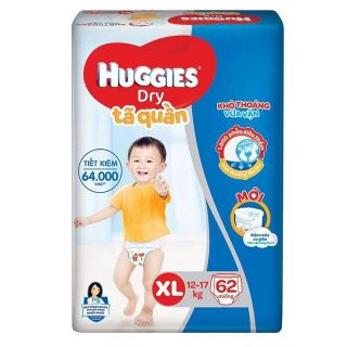 (Cộng miếng ) Bỉm Huggies Jumbo Quần Size (M74,L68,XL62, XXL56)