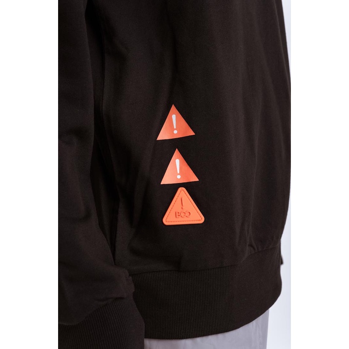 Áo Sweatshirt Nỉ Không Mũ Nam BOO Dáng Loose Phối Can Giữa In Graphic | BigBuy360 - bigbuy360.vn