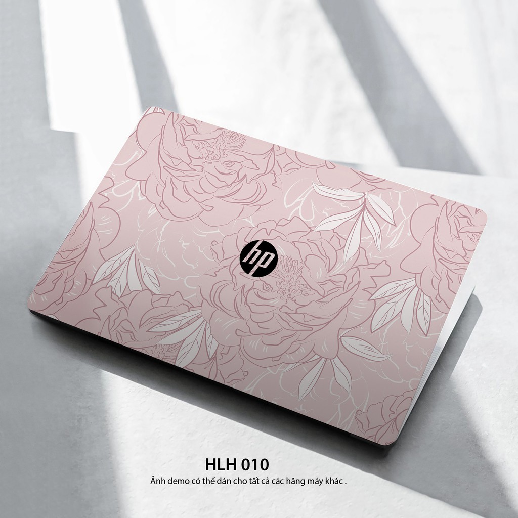 Bộ skin dán laptop mẫu Floral / Có mẫu decal dán cho tất cả các hãng máy tính