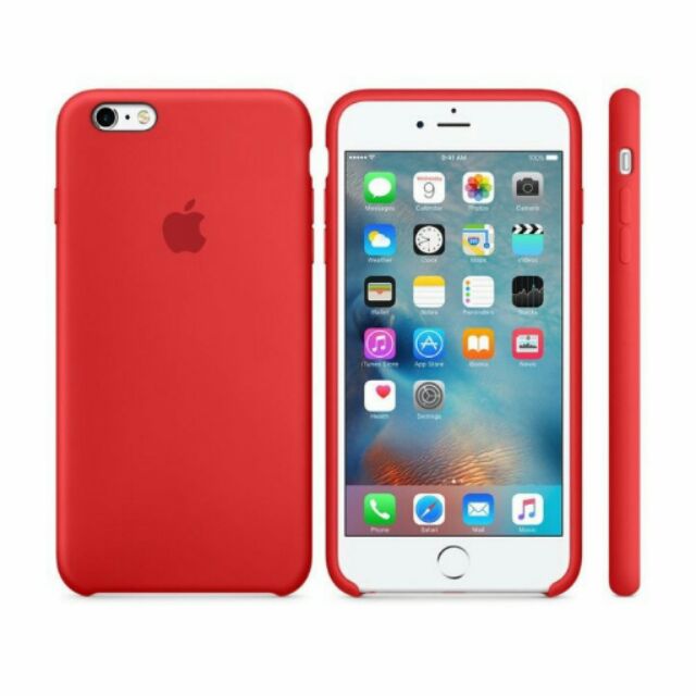 Ốp đỏ nhung Ip5 Ip6 Ip6plus Ip7 Ip8