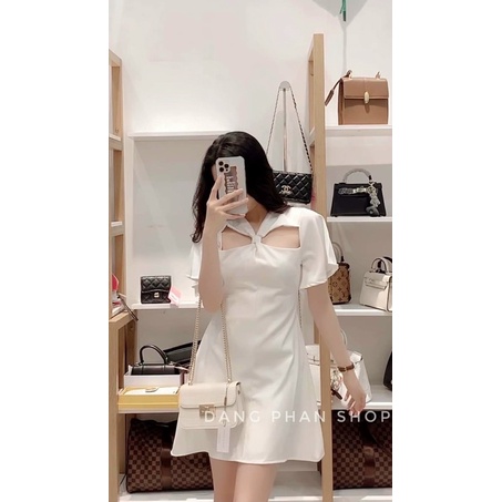 Váy Thô Chéo Ngực Cánh Tiên 3 Màu Siêu Xinh