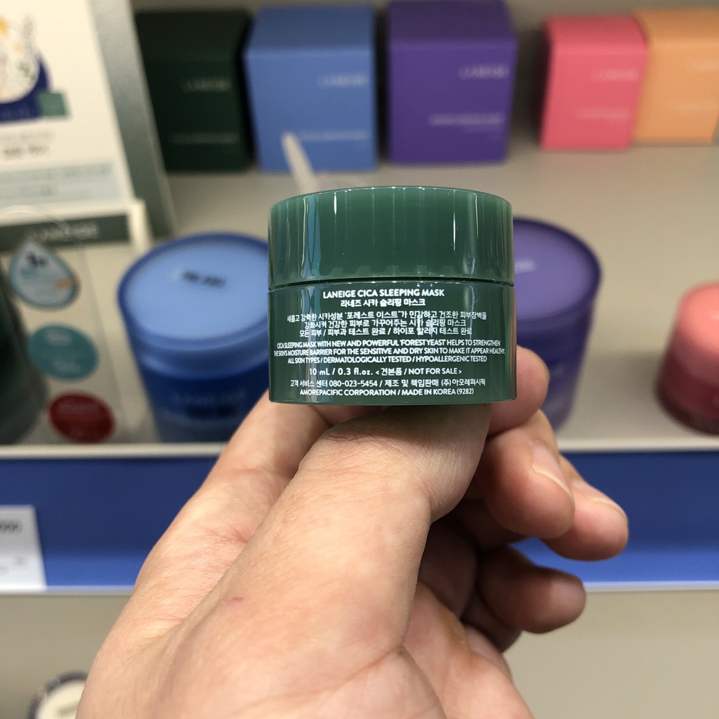 Mặt nạ ngủ dưỡng ẩm sâu Laneige Cica Sleeping Mask 10ml | BigBuy360 - bigbuy360.vn