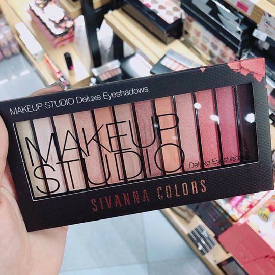 Phấn mắt 12 màu Makeup Studio hãng Sivanna