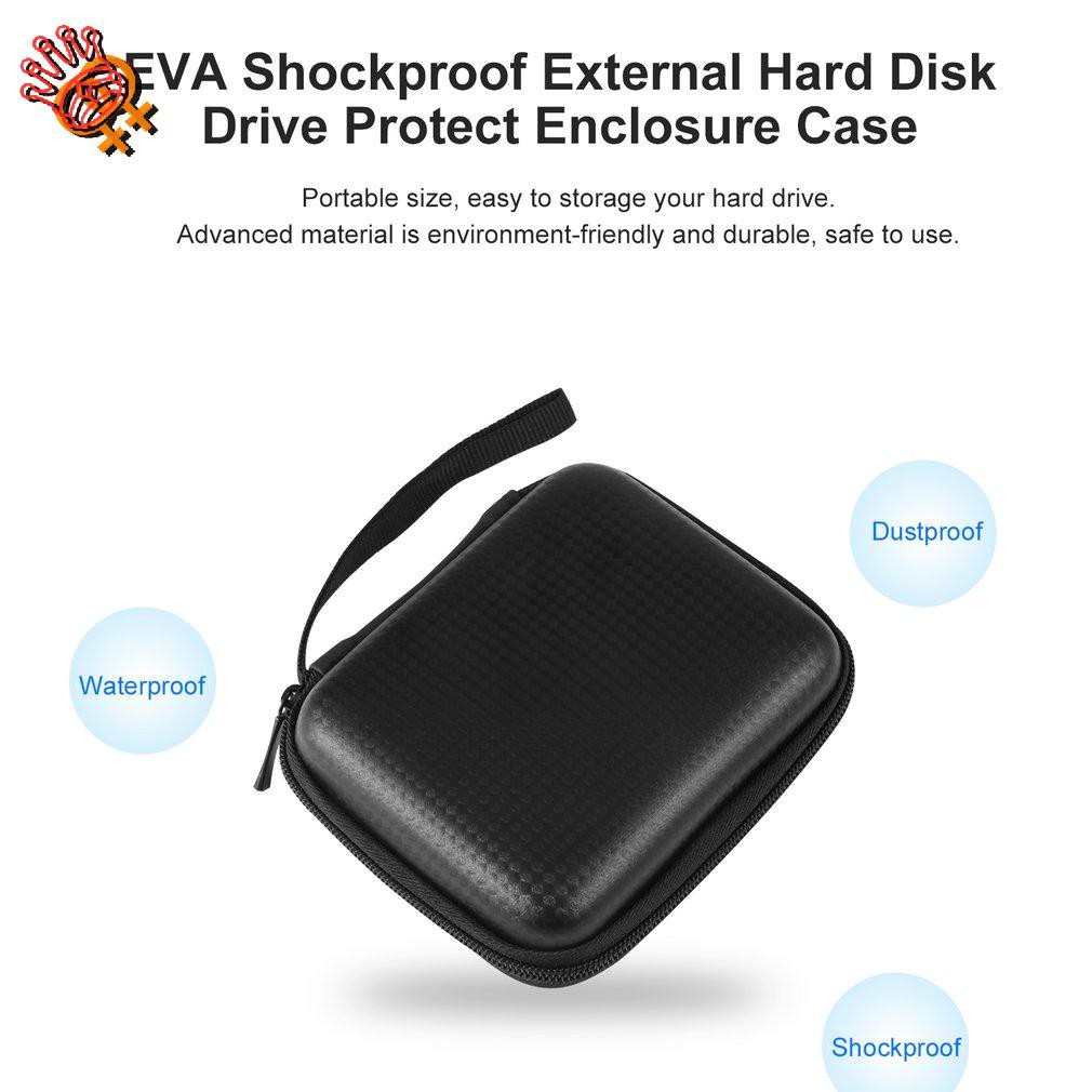 Hộp Đựng Ổ Cứng Ngoài 2.5inch Chống Sốc | BigBuy360 - bigbuy360.vn