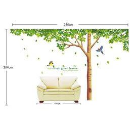 Decal dán tường Combo Cây tán rộng + love romantic | BigBuy360 - bigbuy360.vn