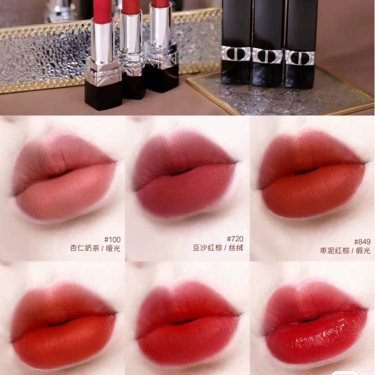 Son Dior Rouge Matte Full Size, Son dưỡng Dior Addict Lip Glow 2021 3.5g, Rouge Forever Liquid Lipstick