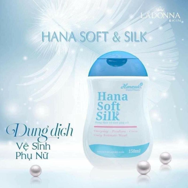 [CHÍNH HÃNG] DUNG DỊCH VỆ SINH PHỤ NỮ HANAYUKI- HANA SOFT SILK