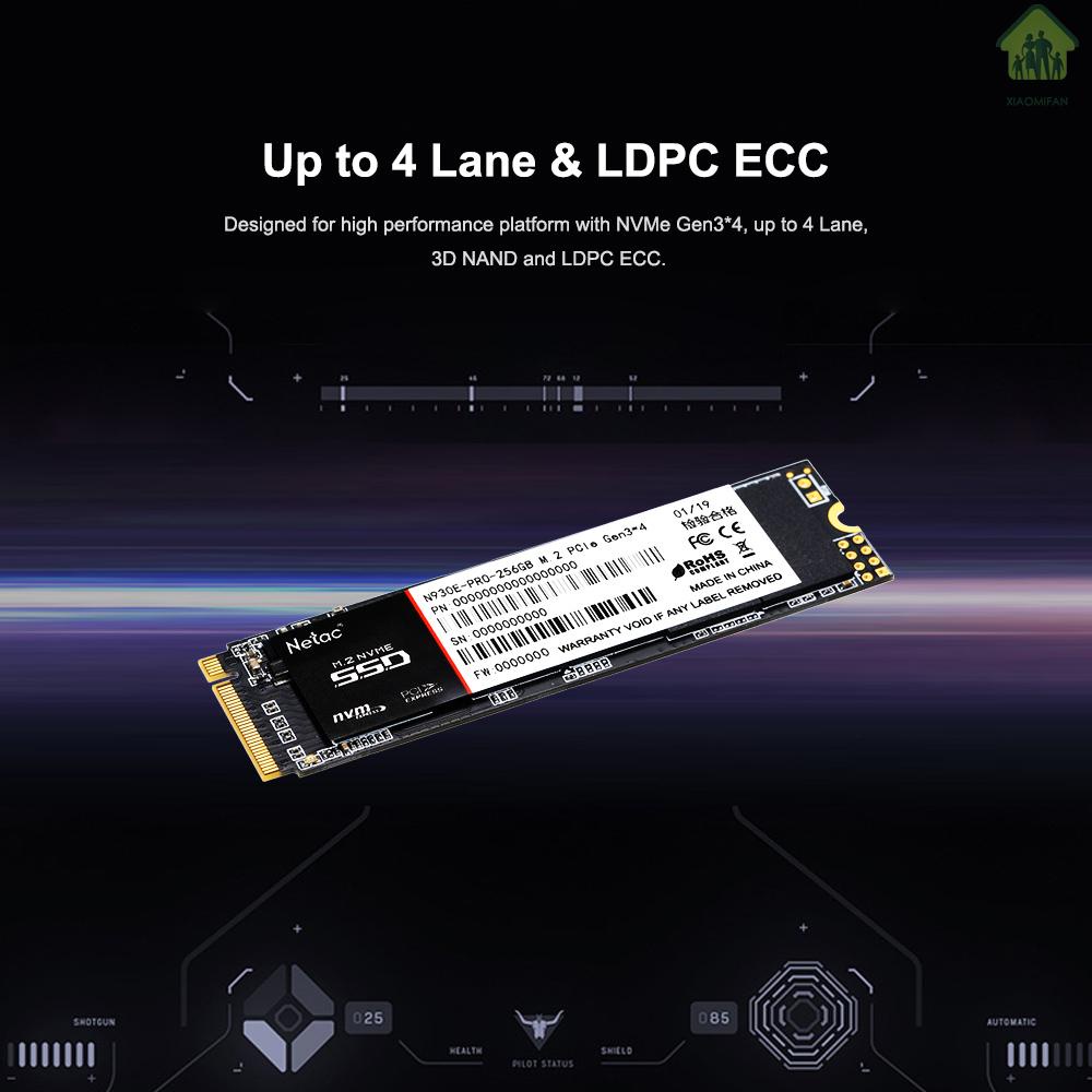 Ổ Cứng Xm Netac N930E Pro M.2 2280 Ssd 128gb Nvme Pcie Gen3X4 3d Mlc / Tlc Nand | BigBuy360 - bigbuy360.vn