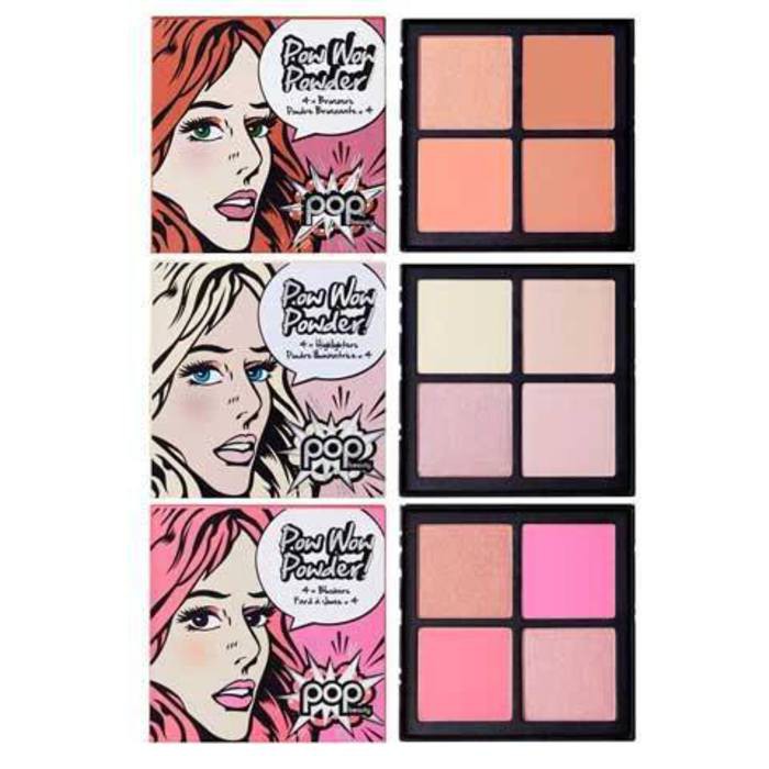 BẢNG PHẤN BẮT SÁNG 4 Ô POP BEAUTY POW WOW POWDER 4 X 3.5G CHÍNH HÃNG - 5036