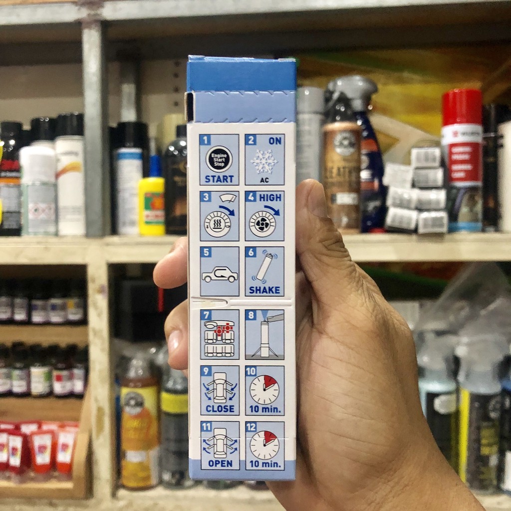 CHAI XỊT XÔNG KHỬ MÙI VÀ DIỆT KHUẨN ĐA DỤNG, DÀN LẠNH XE HƠI LIQUI MOLY KLIMA REFRESH 75ML 20000