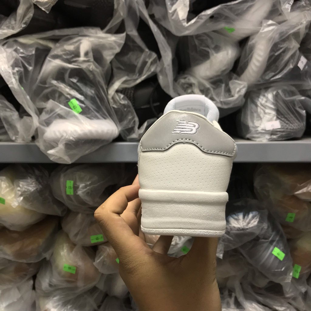 &gt;ẢNH THẬT-HÀNG THẬT&lt; Giày Sneaker N CRT 300 phản quang chữ xám nam nữ
