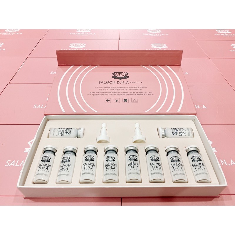 ( chính hãng ) Tế Bào Gốc Cá Hồi SUPER SKIN SALMON DNA Chính Hãng .