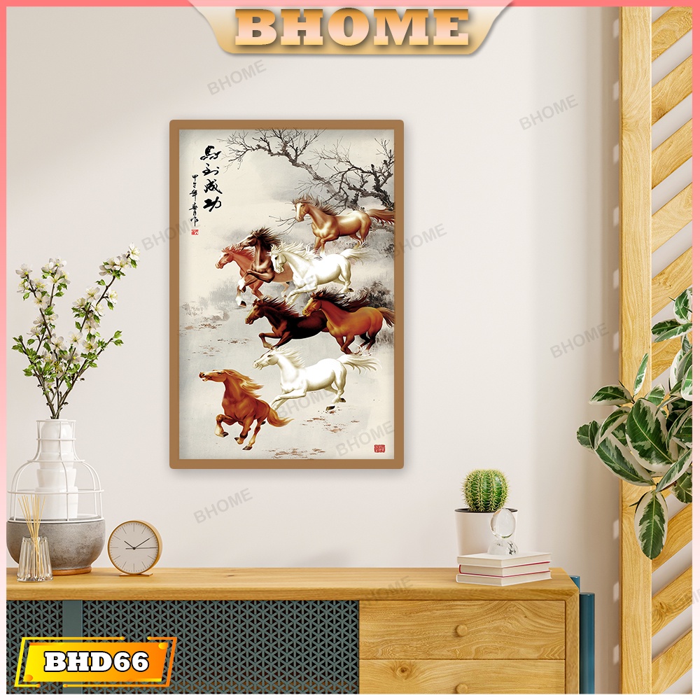Tranh Treo Tường Decor Phong - Mã Đáo Thành Công