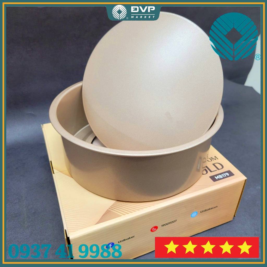 Unibaker - Khuôn bánh tròn đế rời - 16cm/20cm