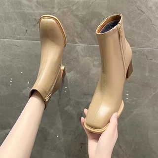 Hàng order - Giày Bốt cao cổ gót 7p thời trang