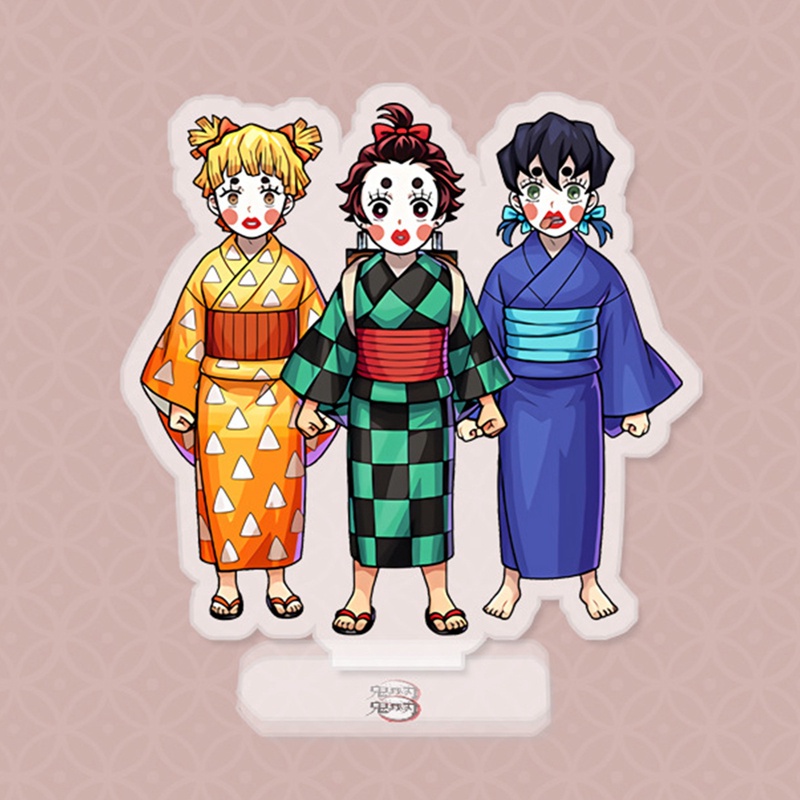 1 Mô Hình Nhân Vật Anime Demon Slayer Kimetsu No Yaiba Bằng Acrylic Đứng Được