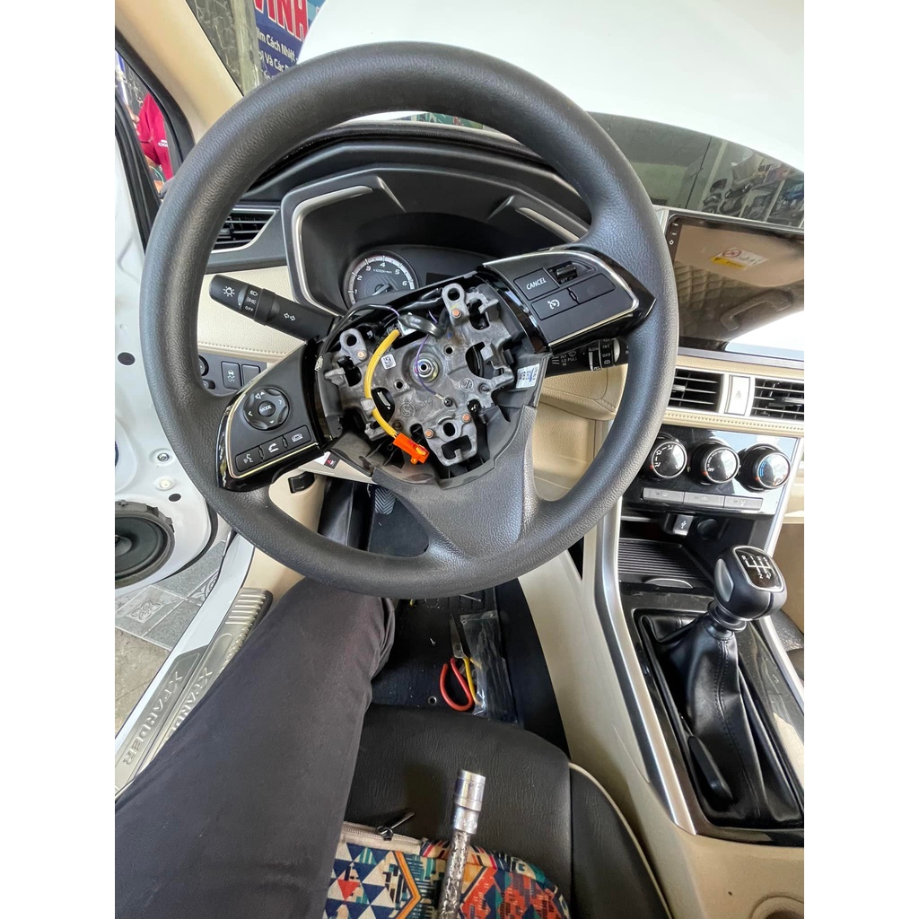 Khiển vô lăng Mitsubishi Xpander, Attrage, Mirage 2018- 2020 - 2021-2022 Có video hướng dẫn lắp đặt